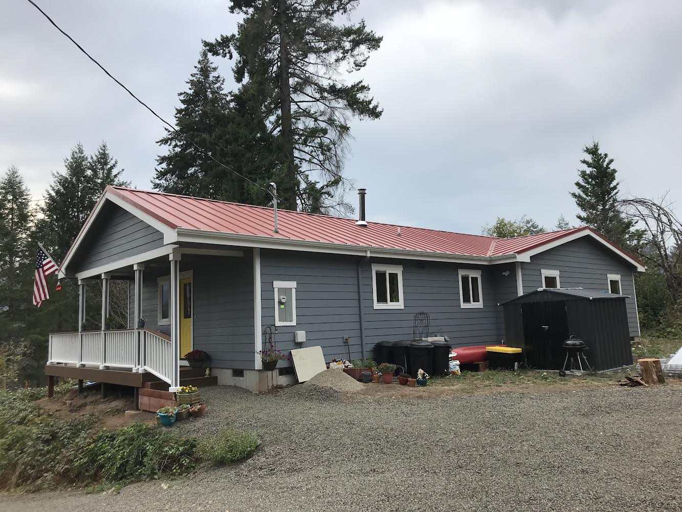 Carrion family home completed — Leaburg, Oregon